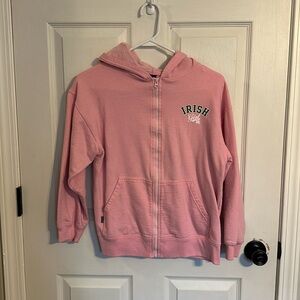 Notre Dame Zippered Hoodie